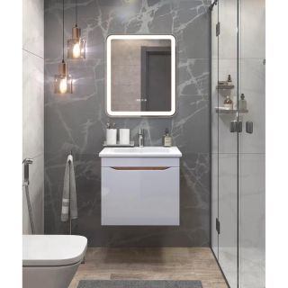 Тумба под раковину подвесная Vigo Grani tp.GRI.ELI.60.1Y 60 см дуб золотой